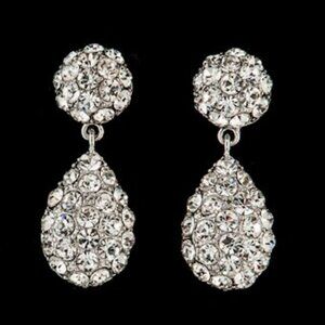 Jim Ball Swarovski Crystal Earrings